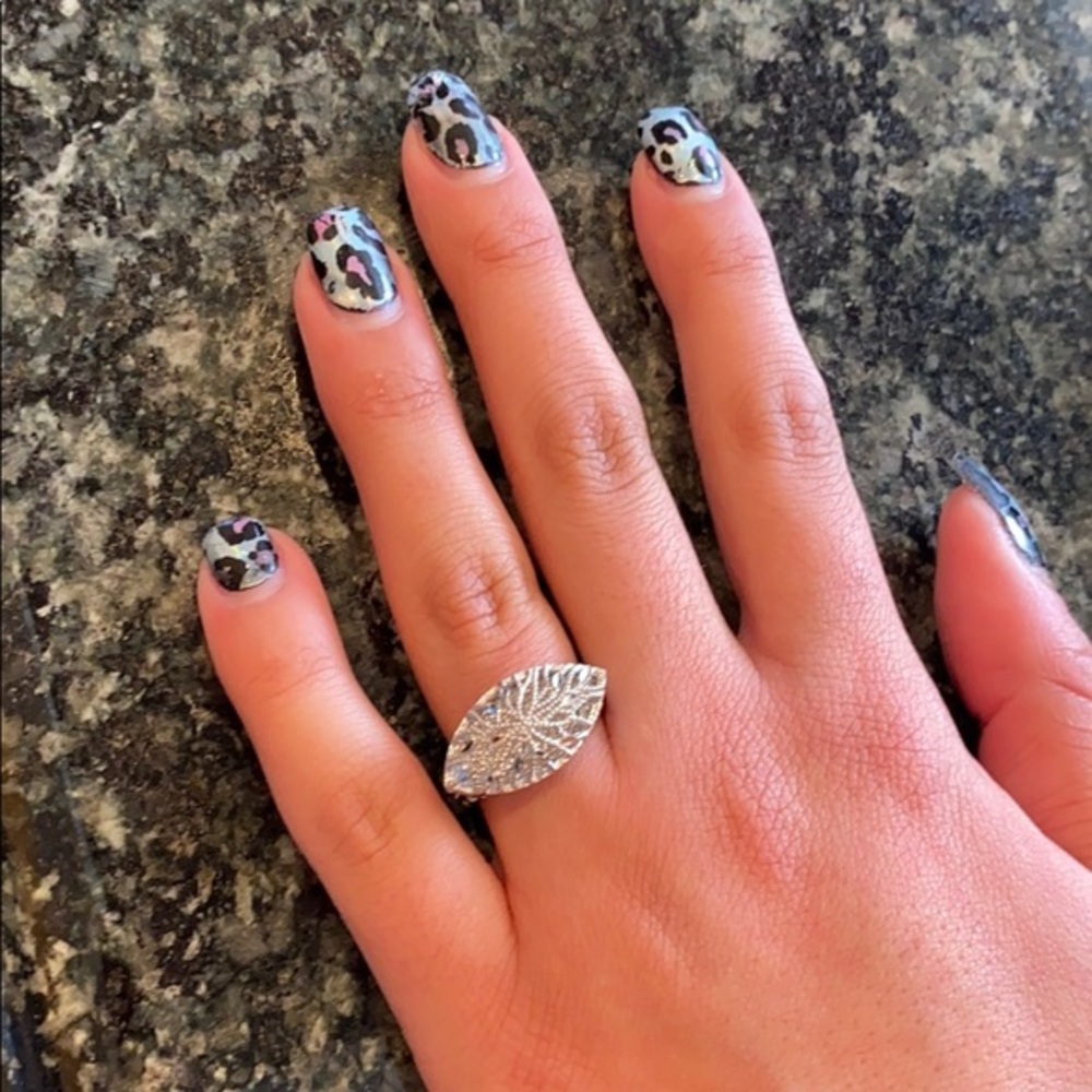 New Vintage dome Sterling Silver Ring size 7